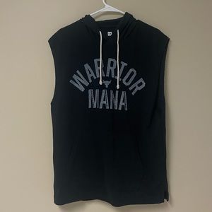 Under armour cutoff hoodie